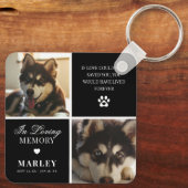 Aangepaste moderne foto van voetfoto sleutelhanger (Achterkant)