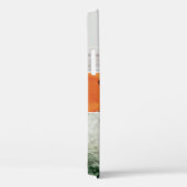 Aangepaste Moderne Fotocollage Blauw Monogram Case-Mate iPhone Case (Achterkant / Rechts)