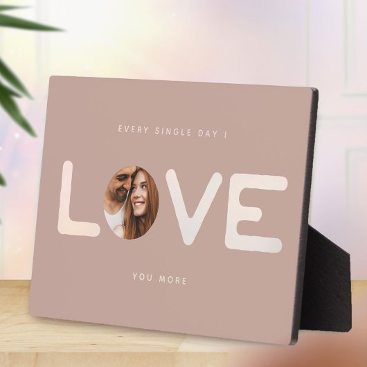 Aangepaste moderne foto's VERLIES Valentijnse Paa Fotoplaat