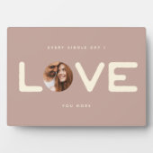 Aangepaste moderne foto's VERLIES Valentijnse Paa Fotoplaat (voorkant)