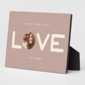 Aangepaste moderne foto's VERLIES Valentijnse Paa Fotoplaat (Zijkant)