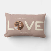 Aangepaste moderne foto's VERLIES Valentijnse  Paa Kussen (Voorkant)