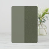 Aangepaste moderne gesplitste save-the-date met st save the date (Staand voorkant)