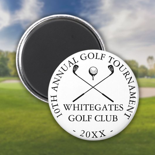 Aangepaste moderne golfclubtoernooi magneet