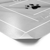 Aangepaste Moderne Huisdier Details Portret Art Pr Foto Afdruk (Hoek)