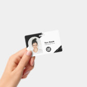 Aangepaste moderne identiteitskaart Eenvoudige QR- Badge (Handheld)