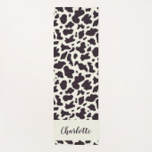 Aangepaste moderne Koe afdrukken Yoga Mat (Voorkant)
