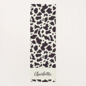 Aangepaste moderne Koe afdrukken Yoga Mat (Achterkant)