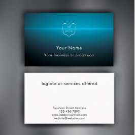 Aangepaste moderne koele logo technologie professi visitekaartje