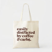 Aangepaste, moderne koffiedop blikvangers Sans Ser Tote Bag (Voorkant)