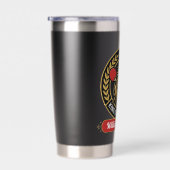 Aangepaste moderne koning van Ping Pong Naam Geïsoleerde Drinkbeker (Rechts)
