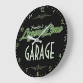 Aangepaste, moderne Limoen Grote Klok (Hoek)