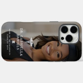 Aangepaste moderne medische school dokter afstuder Case-Mate iPhone case (Achterkant (horizontaal))