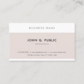 Aangepaste, moderne, minimale professionele archit visitekaartje (Voorkant)