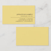 Aangepaste moderne minimalistische elegante profes visitekaartje (Voorkant / Achterkant)