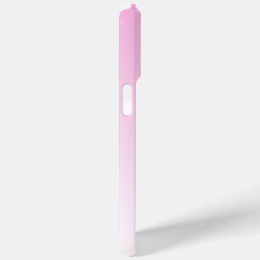 Aangepaste moderne minimalistische gradiënt roze o Case-Mate iPhone case (Achterkant / Rechts)