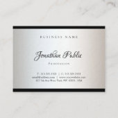 Aangepaste, moderne, minimalistische Sjabloon voor Visitekaartje (Achterkant)