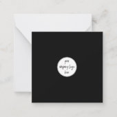 Aangepaste moderne minimalistische zakelijke Logo Notitiekaartje (Voorkant)