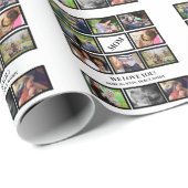 Aangepaste moderne Moederdag 11 Foto Collage Cadeaupapier (Rol Hoek)