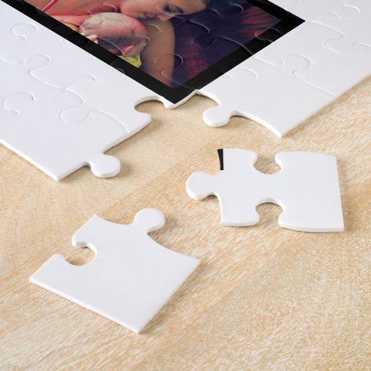 Aangepaste moderne Moederdag 11 Foto Collage Legpuzzel (Zijkant)