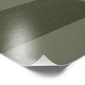 Aangepaste moderne mos groene textuur foto uitbrei afdruk (Hoek)