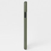 Aangepaste Moderne Moss Groene Textuur Split iPhon iPhone Hoesje (Rechterkant)