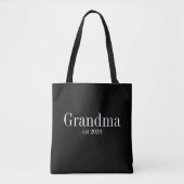 Aangepaste moderne oma gevestigd tote bag (Voorkant)