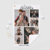 Aangepaste moderne opa | 6 Foto Golfhanddoek (Insitu)