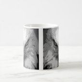 Aangepaste moderne Pop Art Eagle Sjabloon Koffiemok (Center)