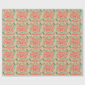 Aangepaste moderne pretkerkalligrafie cadeaupapier (Vlak)