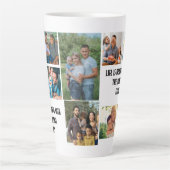 Aangepaste moderne reeks 10 Sjabloon voor fotocoll Latte Mok (Voorkant)