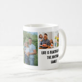 Aangepaste moderne reeks 7 Sjabloon voor fotocolla Koffiemok (Voorkant rechts)