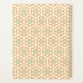 Aangepaste Moderne Retro Monogram Planner (Achterkant)