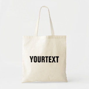 Aangepaste, moderne Sjabloon bovenaan winkelen Tote Bag