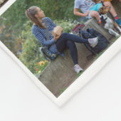 Aangepaste moderne Sjabloon voor fotocollage 14 Fleece Deken (Hoek)