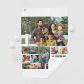 Aangepaste moderne Sjabloon voor fotocollage 14 Golfhanddoek (Insitu)