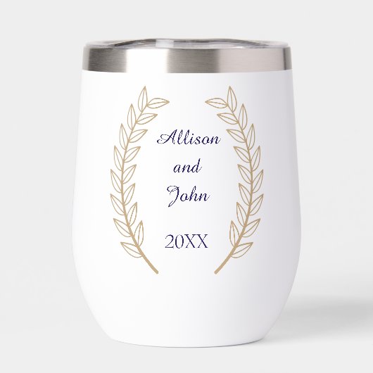 Aangepaste moderne stijlvolle elegante offerte toa (Achterkant)