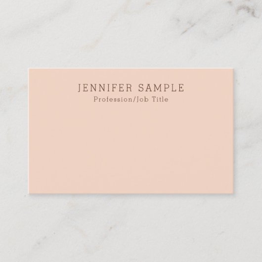 Aangepaste, moderne, stijlvolle Sjabloon voor eenv Visitekaartje (Voorkant)