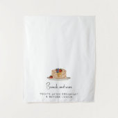 Aangepaste moderne tafelkleed banner brunch voor b wandkleed (Voorkant)