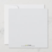 Aangepaste Moderne uitnodiging tot grote opening f (Achterkant)