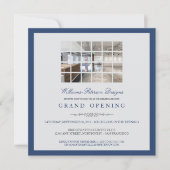 Aangepaste Moderne uitnodiging tot grote opening f (Voorkant)