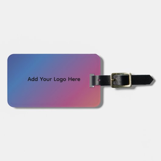 Aangepaste moderne verloopbagagelabel | Gepersonal Bagagelabel (Voorkant horizontaal)