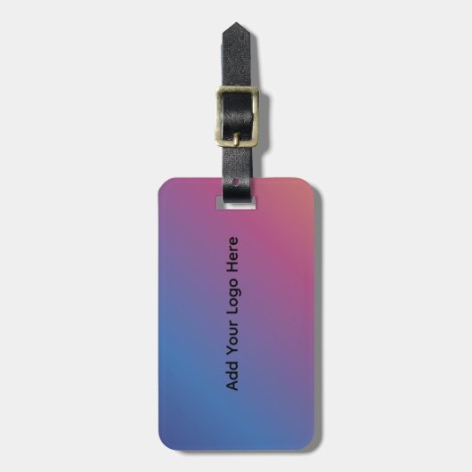 Aangepaste moderne verloopbagagelabel | Gepersonal Bagagelabel (Voorkant verticaal)