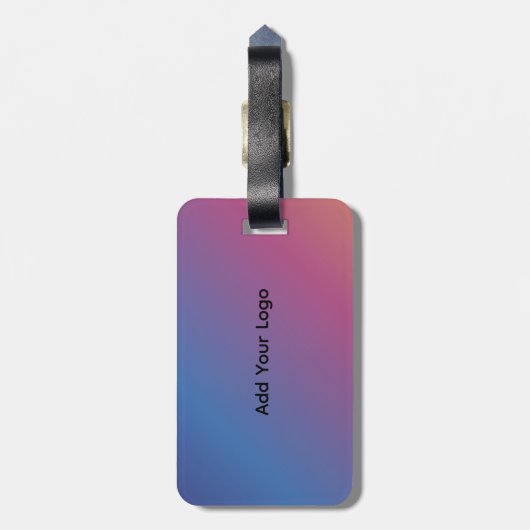 Aangepaste moderne verloopbagagelabel | Gepersonal Bagagelabel (Achterkant verticaal)