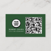 Aangepaste moderne visitekaartjes met logo & QR-co (Voorkant)