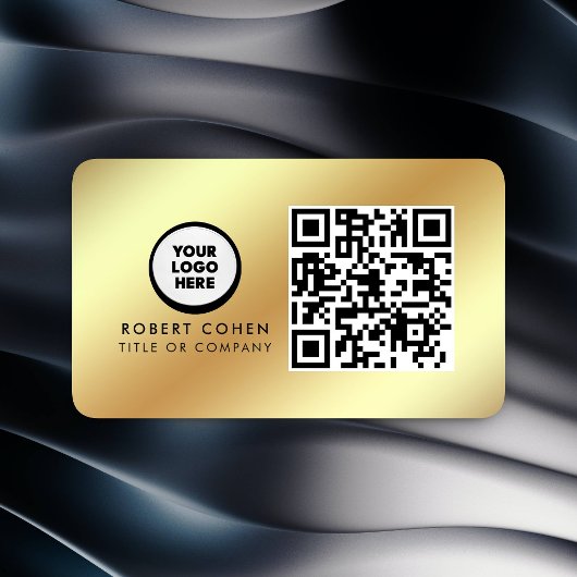 Aangepaste moderne visitekaartjes met logo & QR-co
