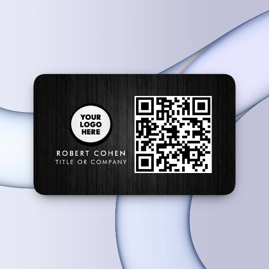 Aangepaste moderne visitekaartjes met logo & QR-co