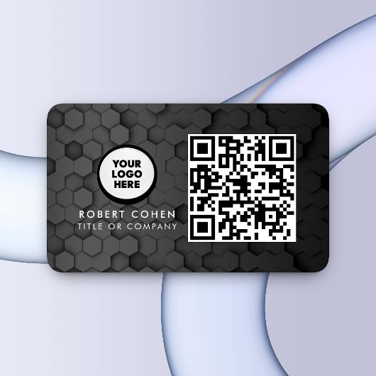 Aangepaste moderne visitekaartjes met logo & QR-co