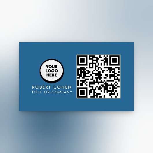 Aangepaste moderne visitekaartjes met logo & QR-co