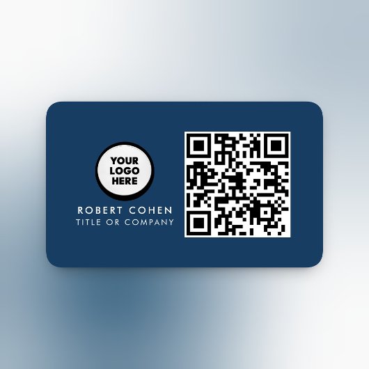 Aangepaste moderne visitekaartjes met logo & QR-co